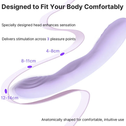 SVAKOM Selena App Controlled Heating & Thrusting Vibrator