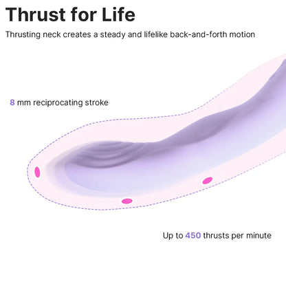 SVAKOM Selena App Controlled Heating & Thrusting Vibrator