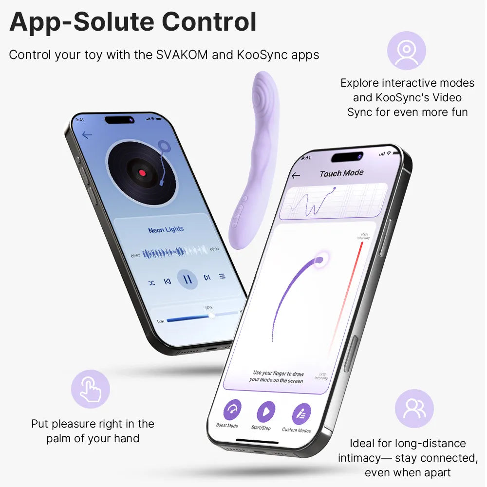 SVAKOM Selena App Controlled Heating & Thrusting Vibrator