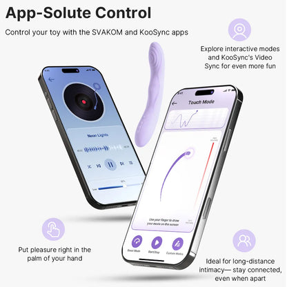 SVAKOM Selena App Controlled Heating & Thrusting Vibrator