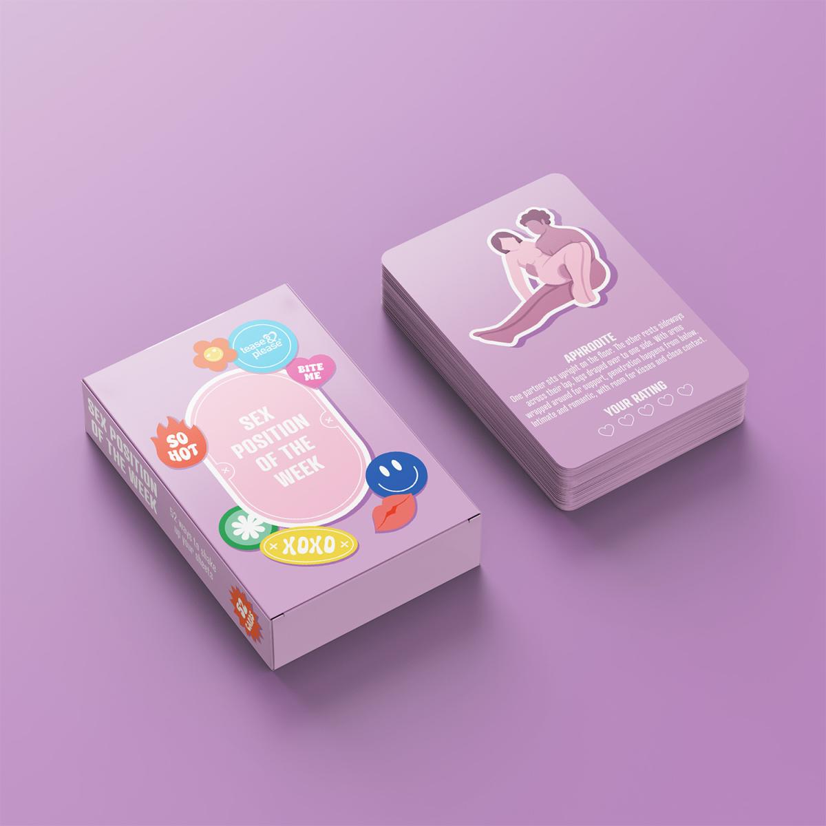 Sex Position Of The Week Card Game