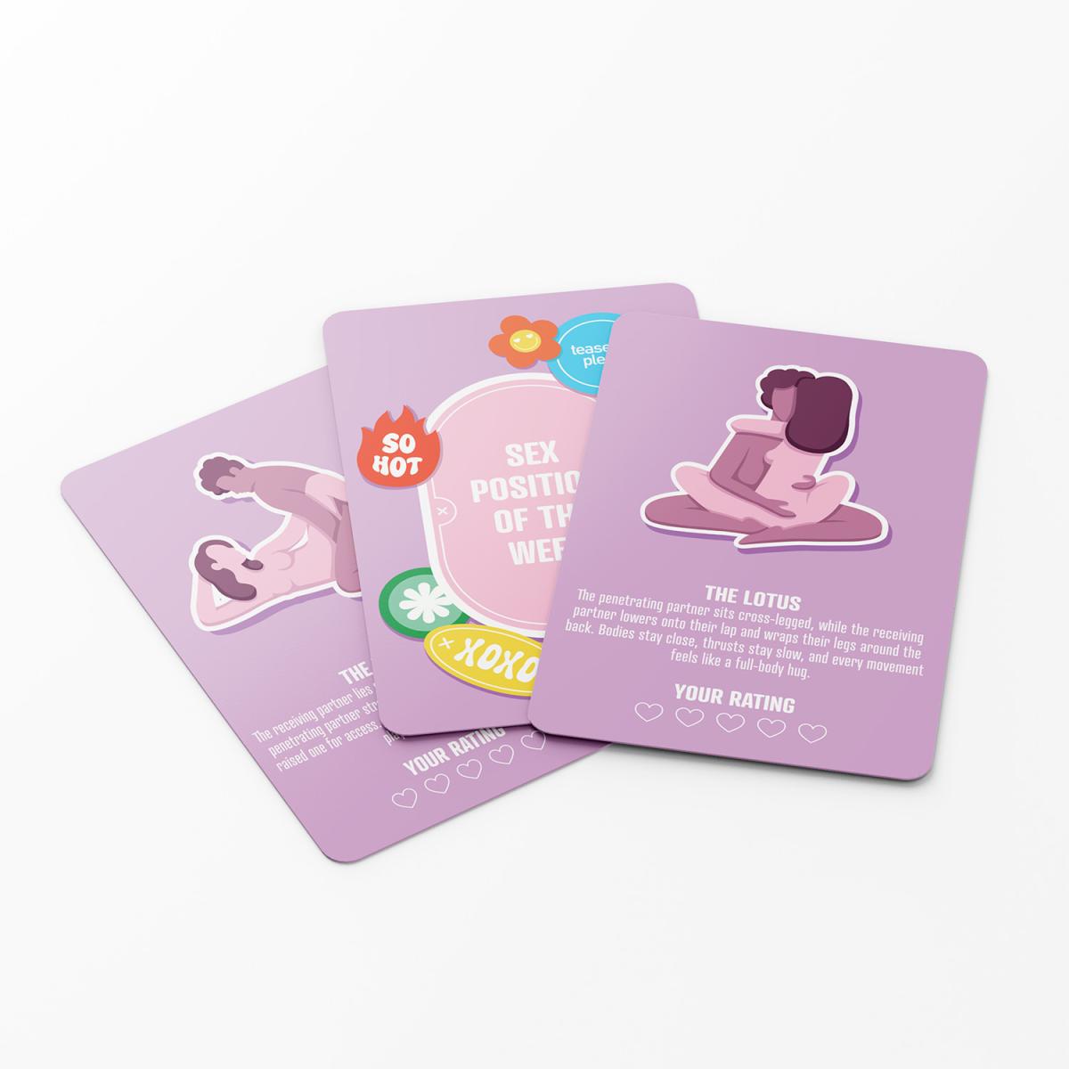 Sex Position Of The Week Card Game