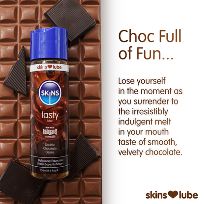 Skins Double Chocolate Water Based Lubricant 130ml