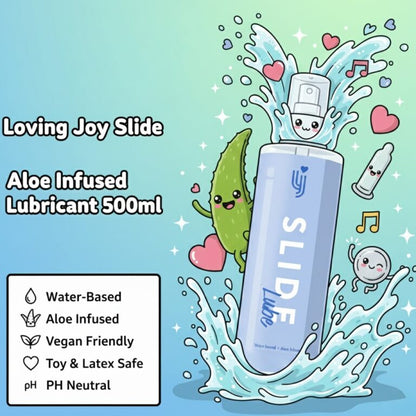 Slide Water-Based Lube 500ml