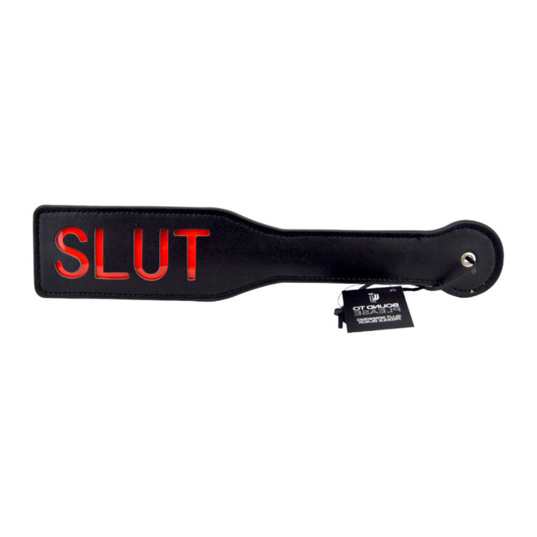 SLUT Spanking Paddle