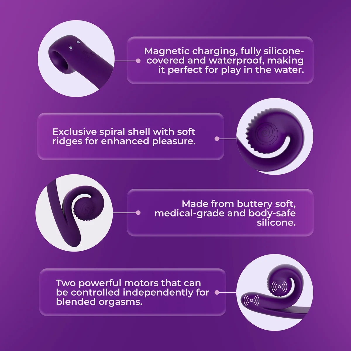 SVibe Snail Dual Stimulator