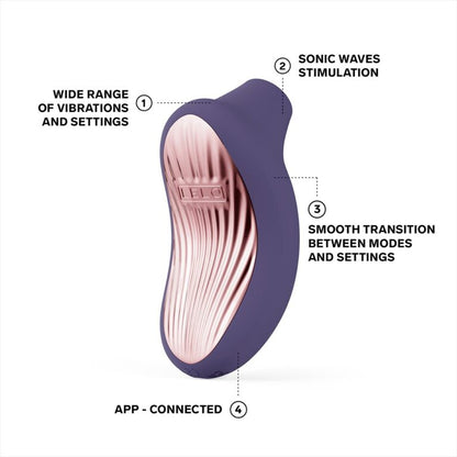 Lelo Sona 3 App Controlled Sonic Clitoral Massager