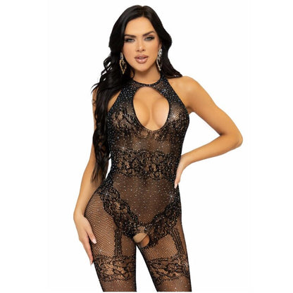 Sparkle Crotchless Bodystocking