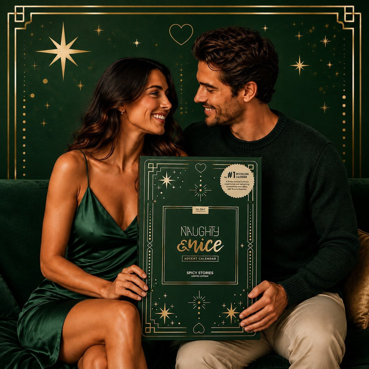 The Naughty & Nice 24 Day Advent Calendar Spicy Stories Limited Edition