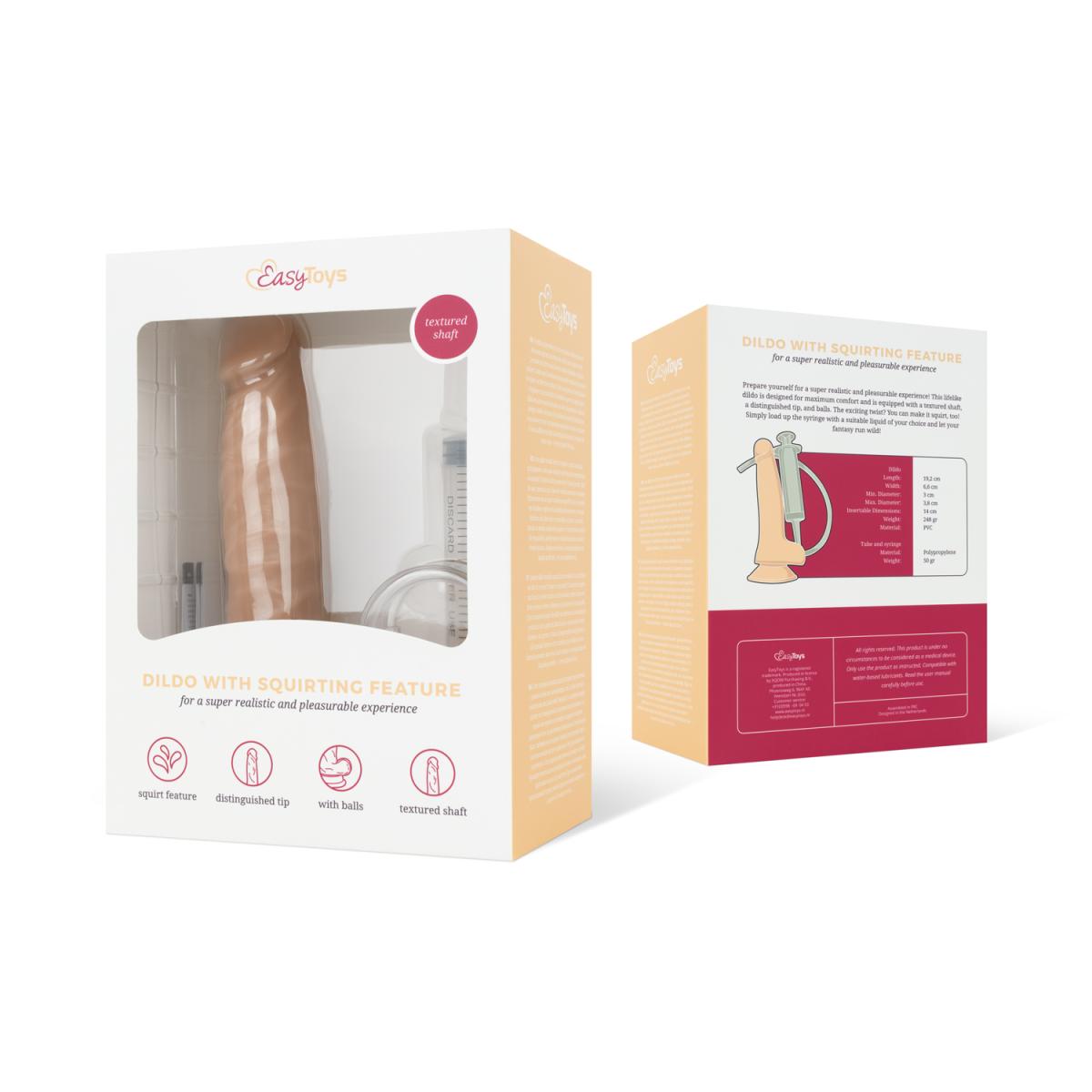 7.5 Inch Squirting Dildo