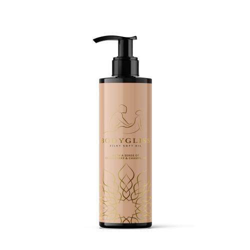 Bodygliss - Massage Oil & Lubricant - Strawberry Champagne