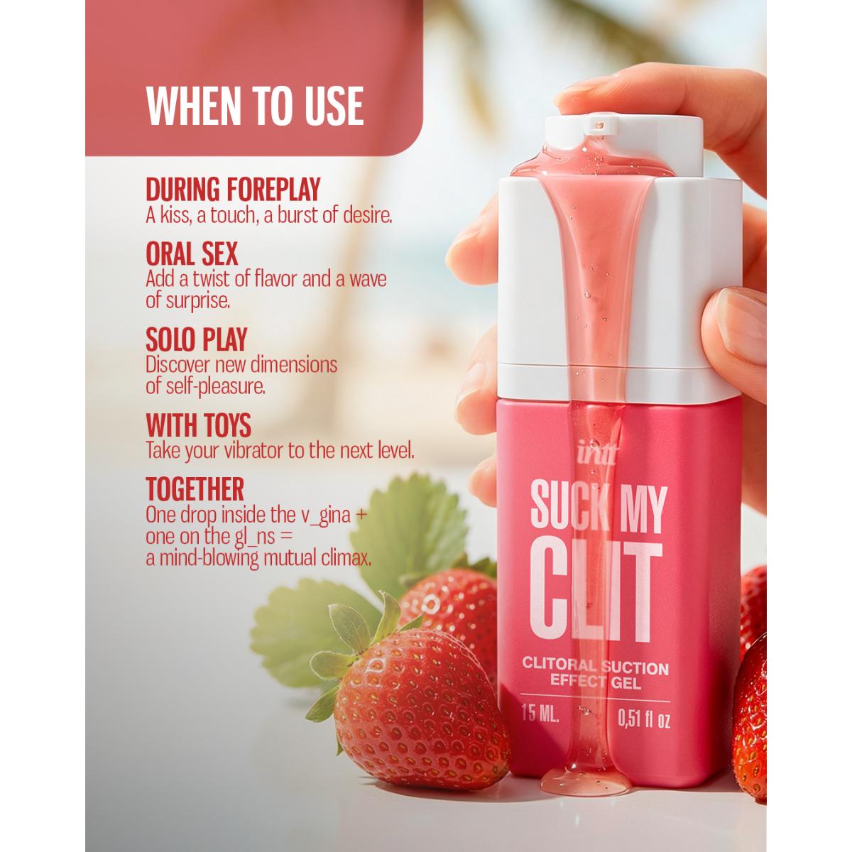 Intt - Suck My Clit 15ml