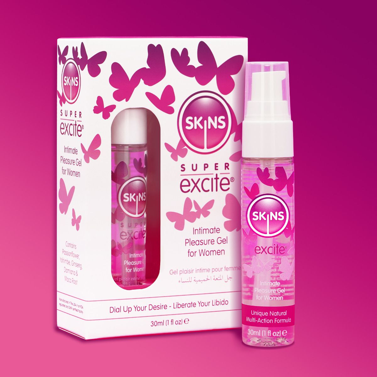 Skins Super Excite Pleasure Gel 30ml