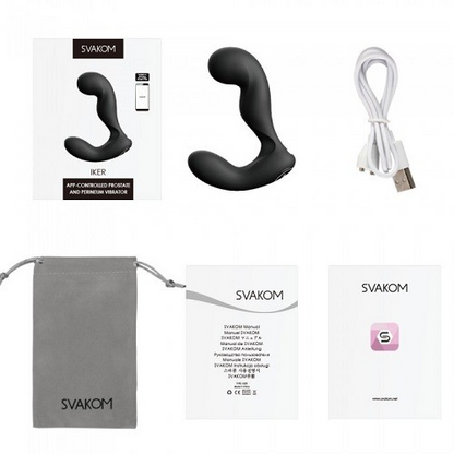 Svakom - Iker Prostate & Perineum Massager With App