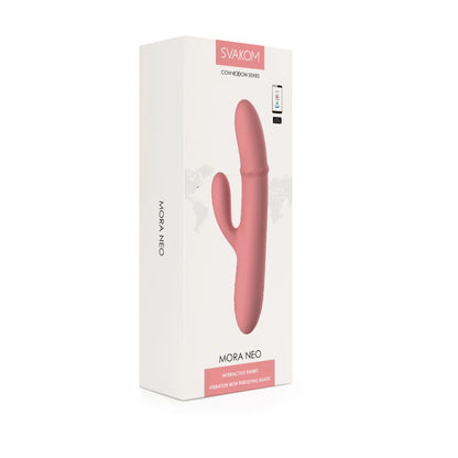 SVAKOM - Mora Neo Rabbit With Thrusting Beads And App Enabled