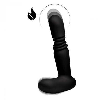 Thrusting & Warming Anal Plug With Remote