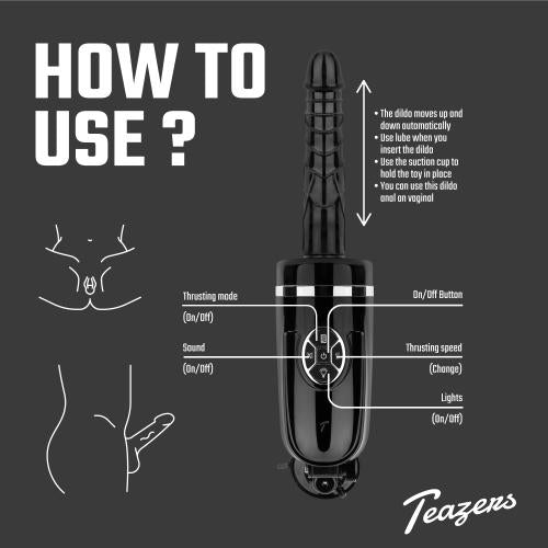 Thrusting Dildo Machine With Suction Cup