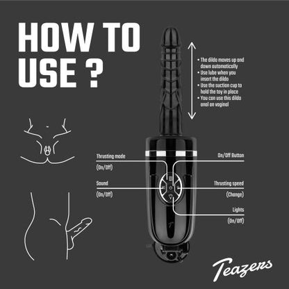 Thrusting Dildo Machine With Suction Cup