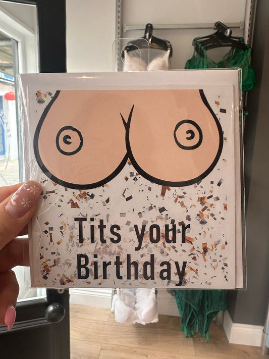Tits Your Birthday Card