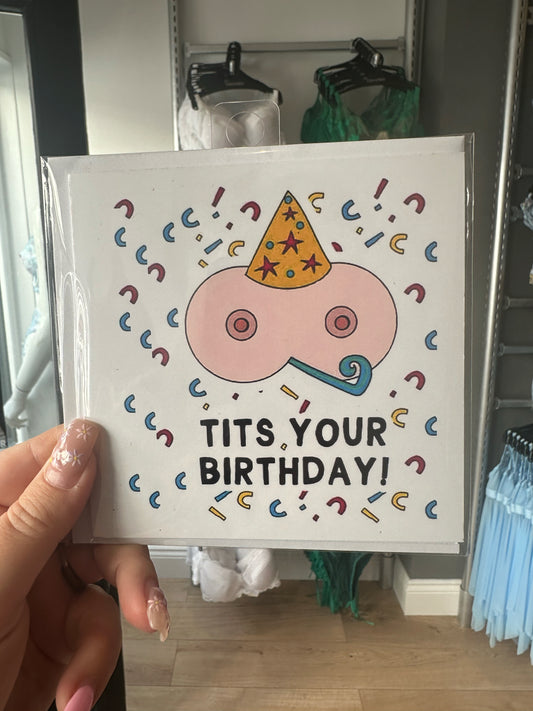 Tits Your Birthday Card
