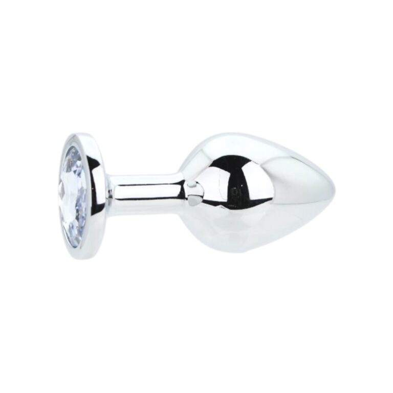 Toosh Medium Metal Plug With Crystal Base