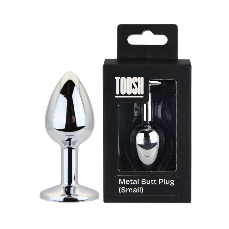 Toosh Small Metal Plug With Crystal Base