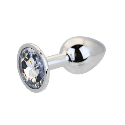 Toosh Small Metal Plug With Crystal Base