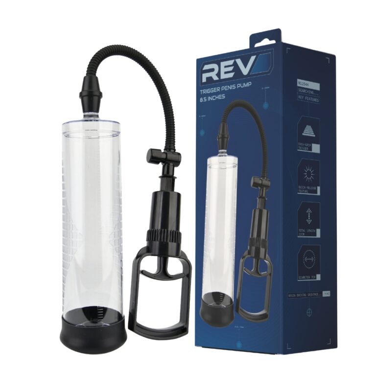 Rev Trigger Penis Pump 8.5 Inches