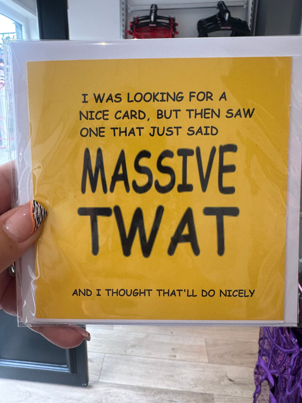 Massive Twat Card