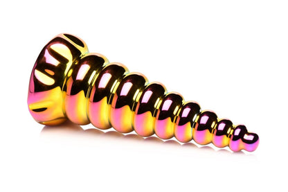 Creature Cocks - Twilight Rainbow Glass Unicorn Horn