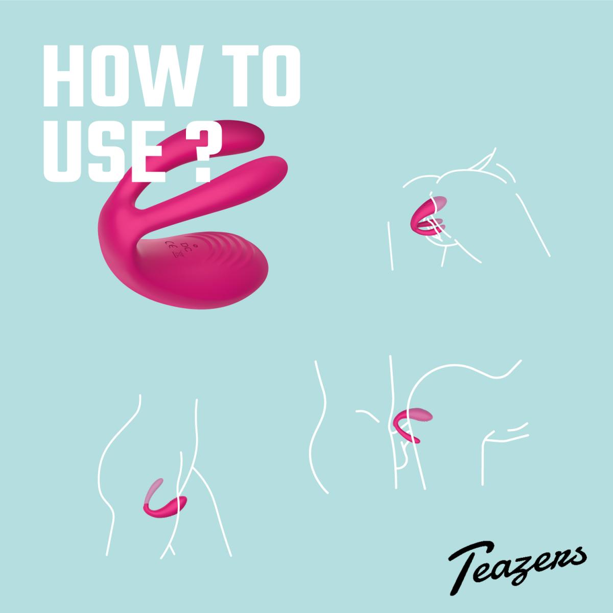 Couples Vibrator With Remote