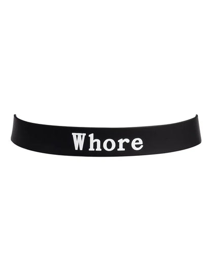 Whore Silicone Collar