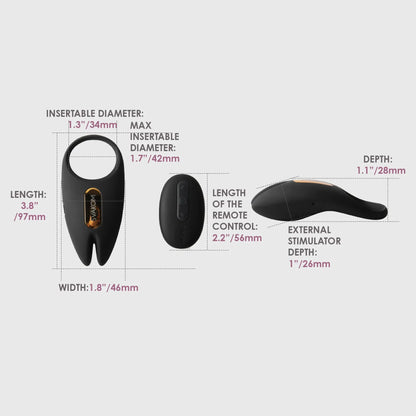 Svakom Winni 2 Remote Controlled Couples Cock Ring