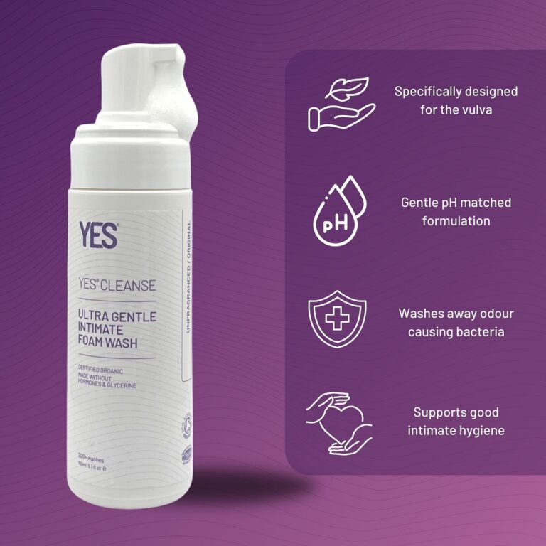YES Cleanse Ultra Gentle Intimate Foam Wash