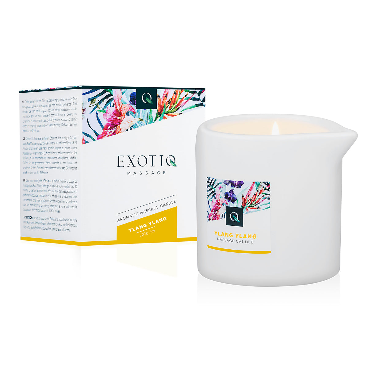 Exotiq Massage Candle - Ylang Ylang 200g