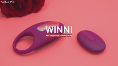 Svakom Winni Remote Controlled Couples Cock Ring